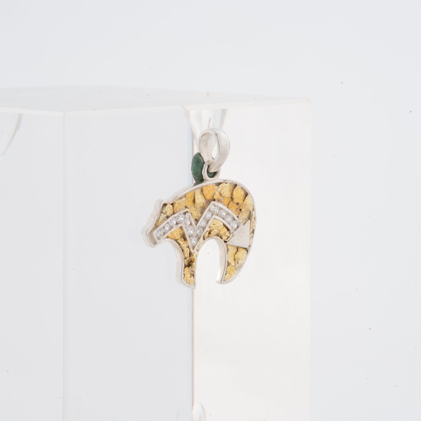 Bear Pendant with Arrow