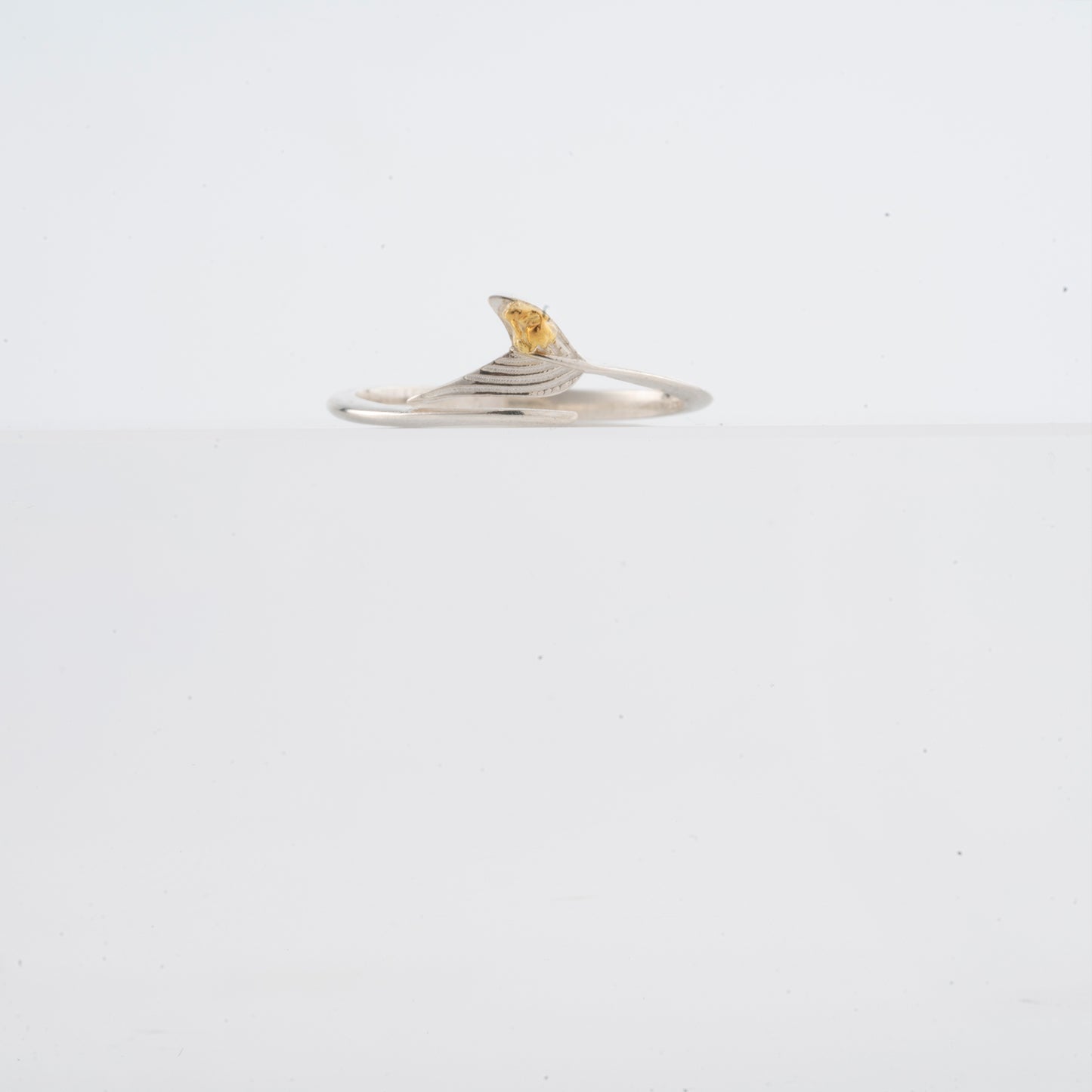 Whale tail ring