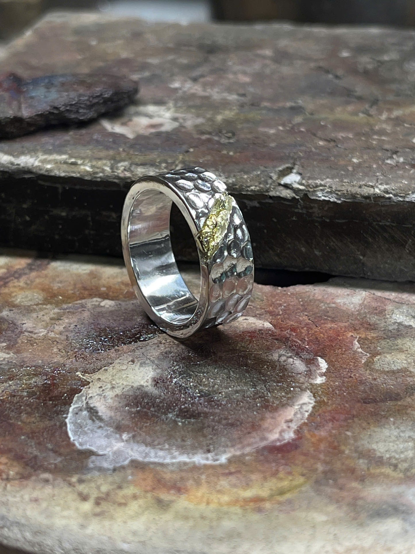 Hammered Texture Ring