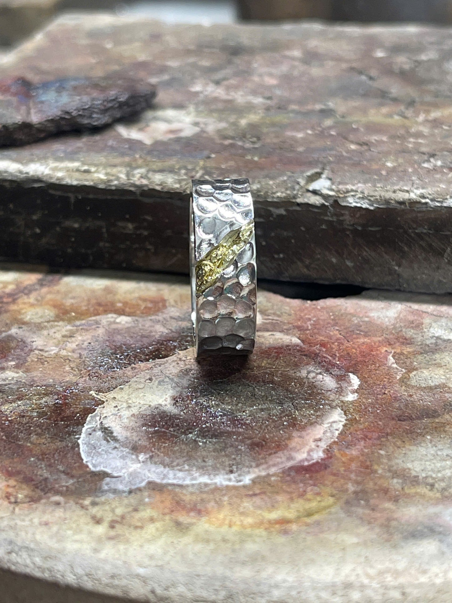 Hammered Texture Ring