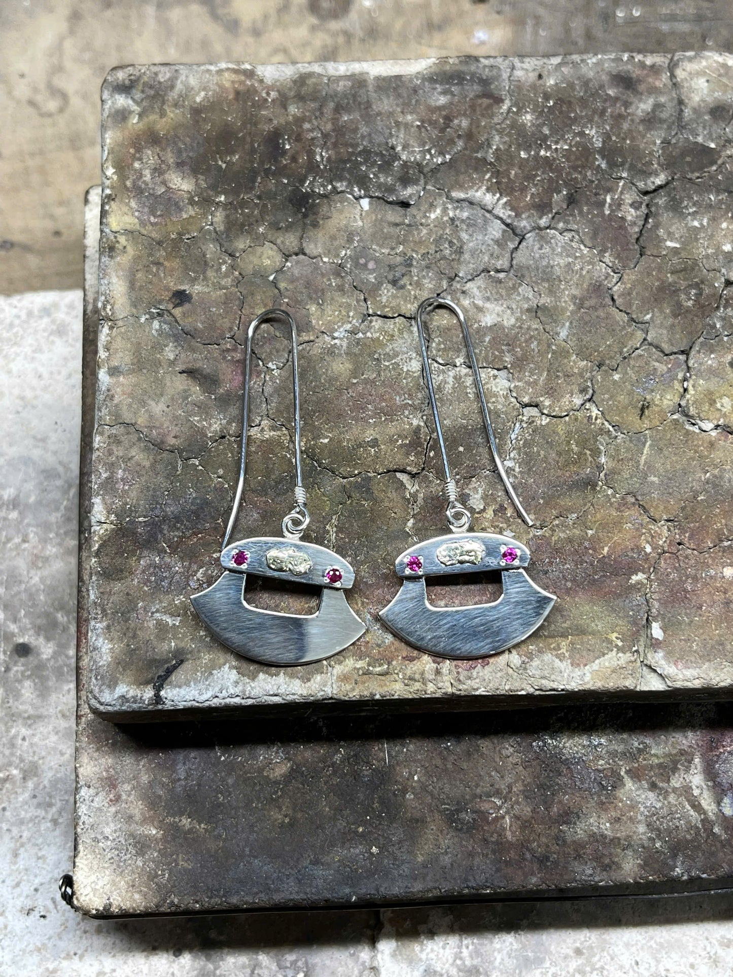 Ulu Knife Dangle Earrings 1
