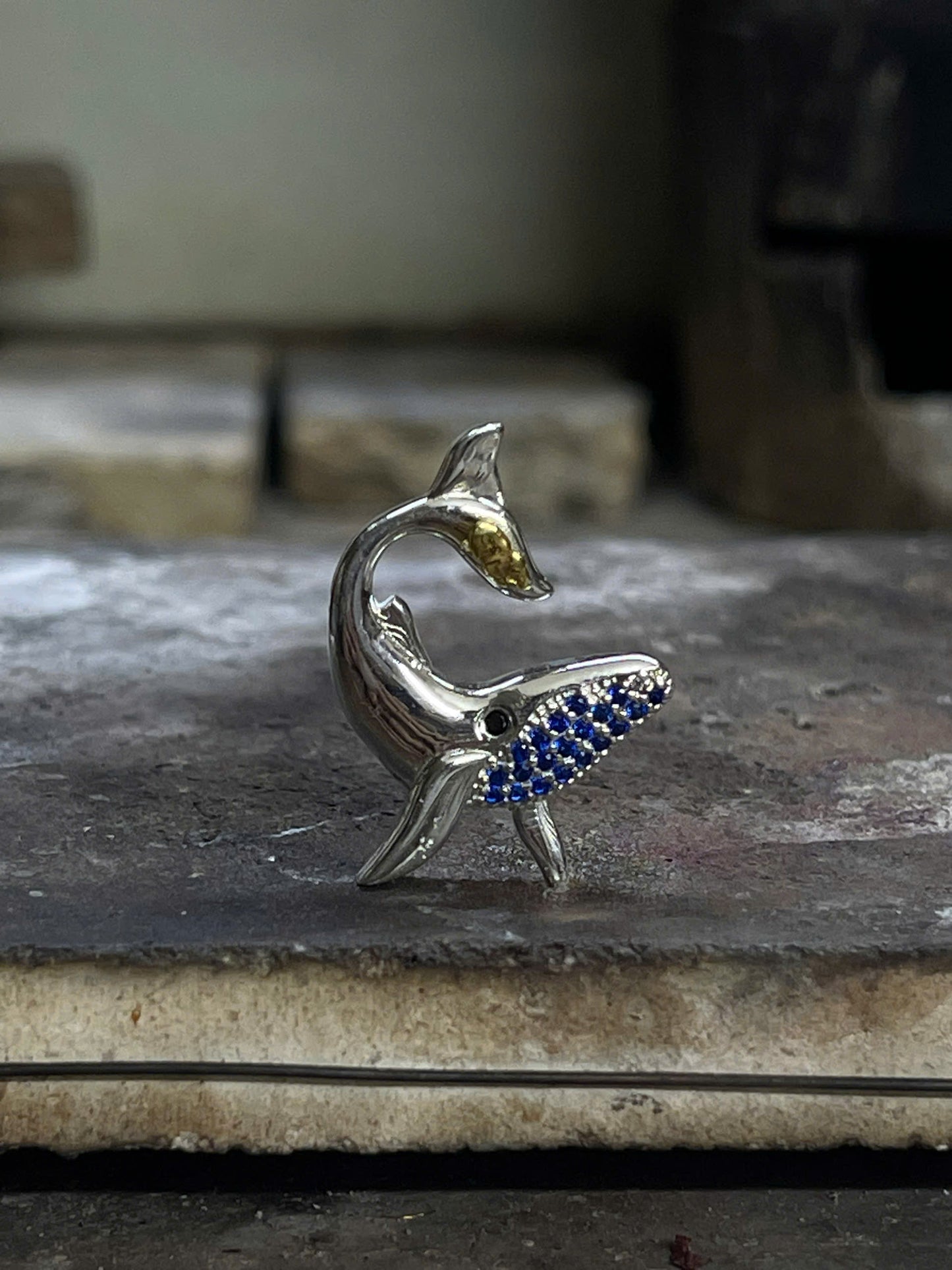 Whale Pendant 2