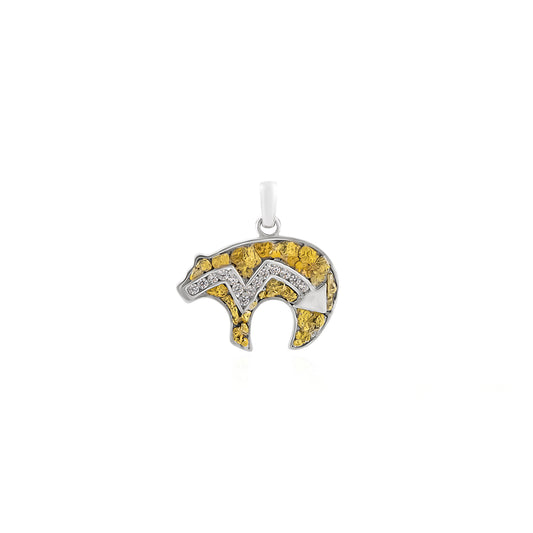 Bear Pendant with Arrow